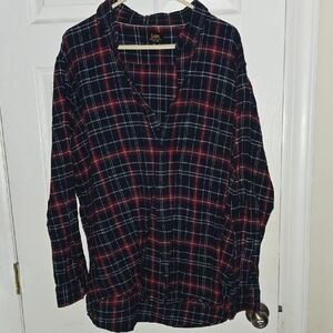 Lee Checkered Shirt in Red and Black